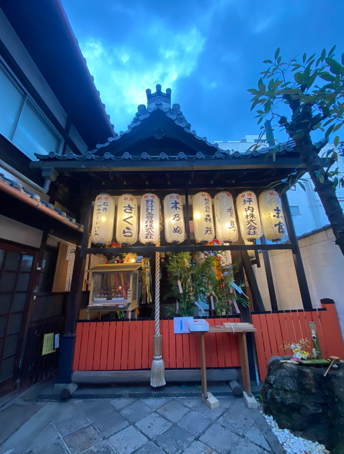 京都の夏の空