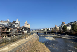 快晴の京都